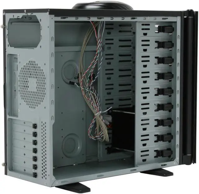 Alt view image 13 of 17 - RAIDMAX KATANA ATX-729FB Black SECC Steel ATX Full Tower Computer Case