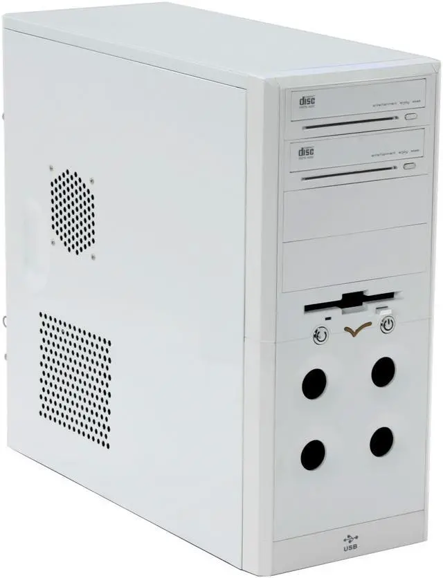 Main image of RAIDMAX SONOMA ATX-402W White SECC Steel ATX Mid Tower Computer Case