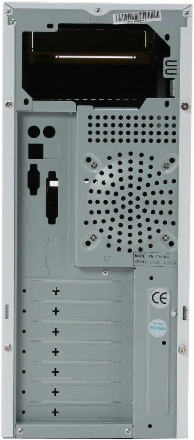 Alt view image 6 of 13 - RAIDMAX SONOMA ATX-402W White SECC Steel ATX Mid Tower Computer Case