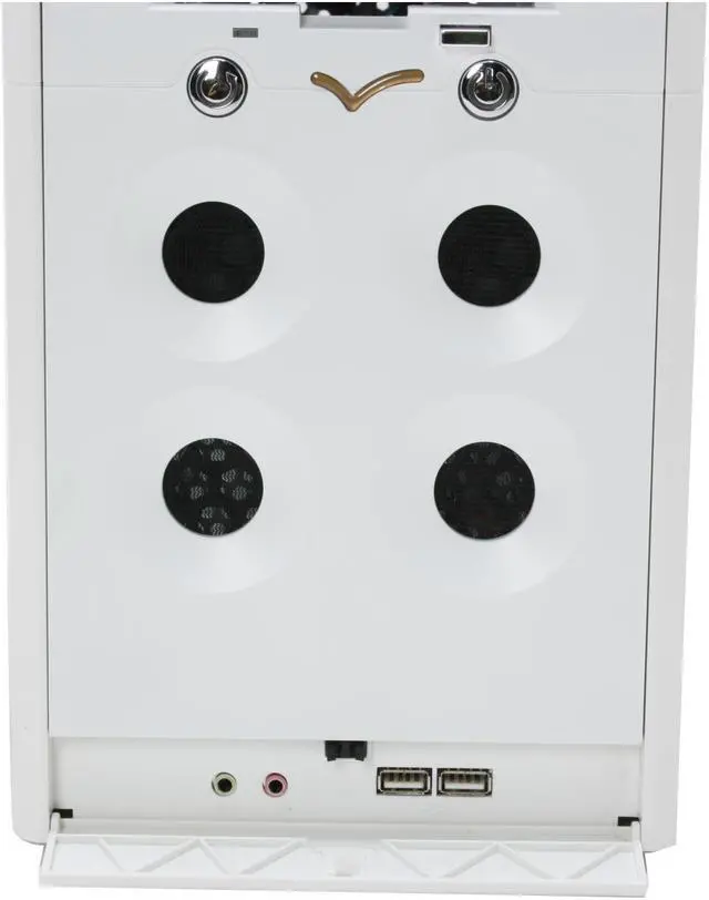 Alt view image 11 of 13 - RAIDMAX SONOMA ATX-402W White SECC Steel ATX Mid Tower Computer Case