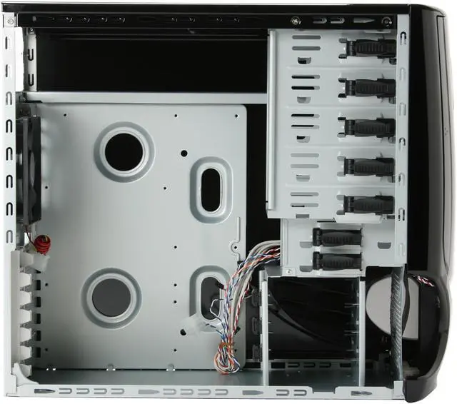 Alt view image 7 of 12 - RAIDMAX NINJA ATX-918WB Black SECC Steel ATX Mid Tower Computer Case