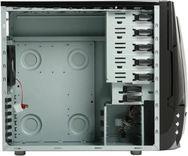 Alt view image 11 of 15 - RAIDMAX SAGITTA 2 ATX-928WB Black 0.7mm SECC Steel ATX Mid Tower Removable MB Computer Case