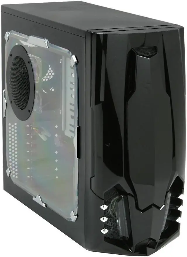Alt view image 4 of 15 - RAIDMAX SAGITTA 2 ATX-928WB Black 0.7mm SECC Steel ATX Mid Tower Removable MB Computer Case