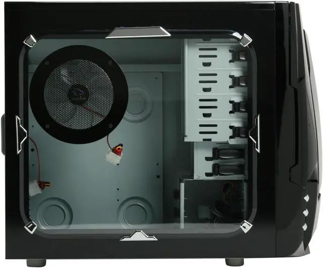 Alt view image 7 of 15 - RAIDMAX SAGITTA 2 ATX-928WB Black 0.7mm SECC Steel ATX Mid Tower Removable MB Computer Case