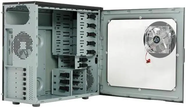 Alt view image 10 of 15 - RAIDMAX SAGITTA 2 ATX-928WB Black 0.7mm SECC Steel ATX Mid Tower Removable MB Computer Case