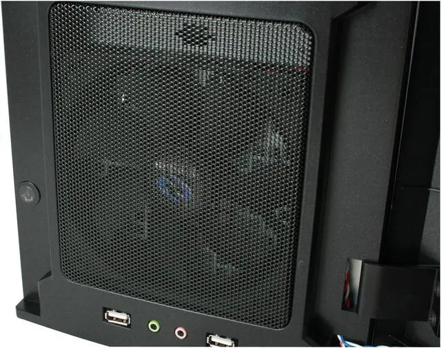 Alt view image 9 of 18 - RAIDMAX AZTEC ATX-619WBP Black/ Silver SECC Steel ATX Mid Tower Computer Case 500W Power Supply
