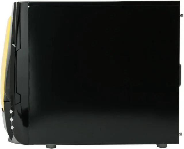 Alt view image 8 of 15 - RAIDMAX SAGITTA 2 ATX-928WY Black/ Yellow 0.7mm SECC Steel ATX Mid Tower Removable MB Computer Case