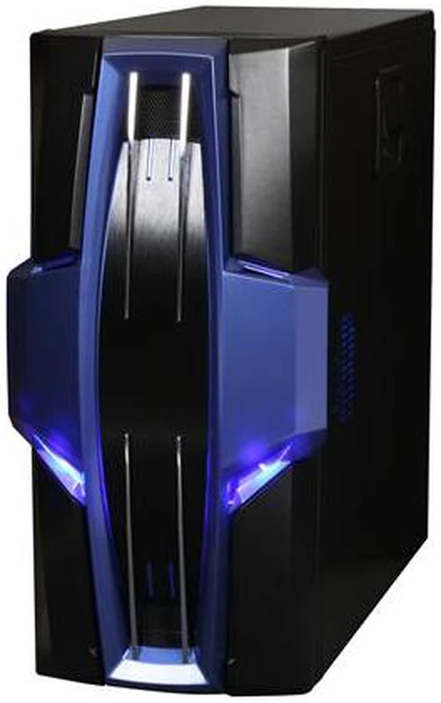RAIDMAX AZTEC ATX-619WUP Black/ Blue Computer Case - Newegg.com