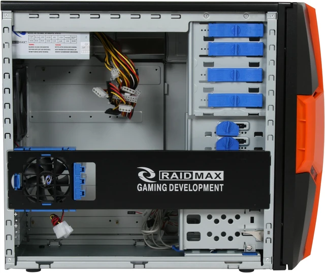 RAIDMAX AZTEC ATX-619WOP Black/ Orange Computer Case - Newegg.ca