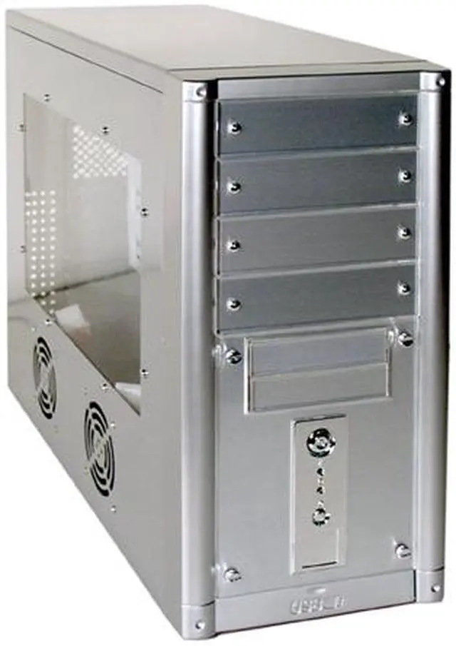 Main image of RAIDMAX ATX-268WSP Silver SECC Steel ATX Mid Tower Computer Case 380W Power Supply