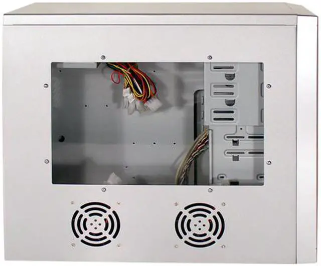 Alt view image 4 of 10 - RAIDMAX ATX-268WSP Silver SECC Steel ATX Mid Tower Computer Case 380W Power Supply