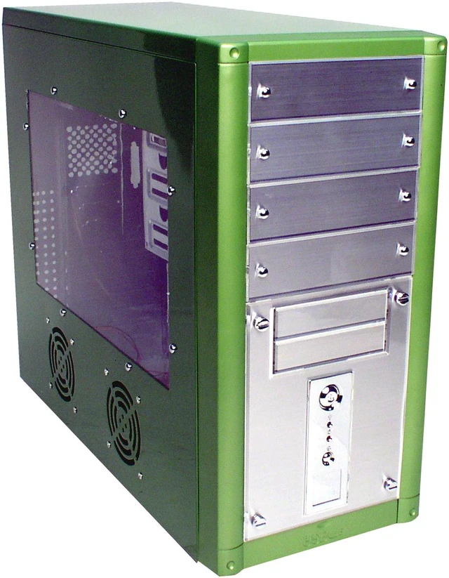 Open Box: RAIDMAX Astro ATX-268WGP Green Computer Case - Newegg.com