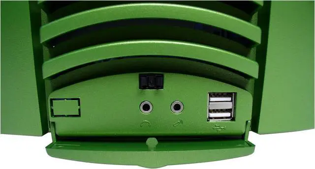 Alt view image 6 of 15 - RAIDMAX Scorpio ATX-868WGP Green Steel ATX Mid Tower Computer Case 420W Power Supply