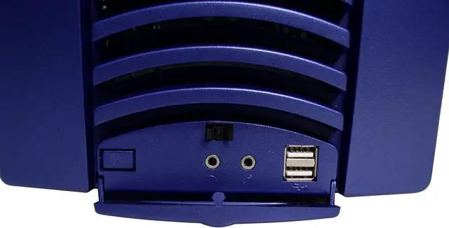 Alt view image 6 of 15 - RAIDMAX Scorpio ATX-868WUP Blue Steel ATX Mid Tower Computer Case 420W Power Supply