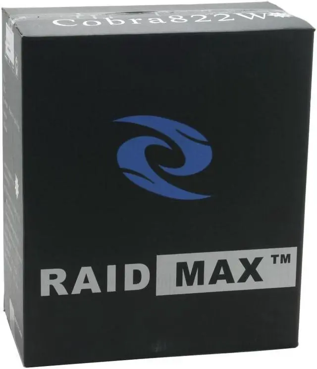 Alt view image 9 of 9 - RAIDMAX Cobra ATX-822WBP Black 0.7mm SECC ATX Mid Tower Computer Case 420watts PS2 ATX12V Power Supply