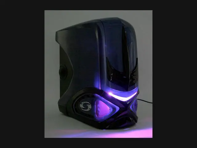 Alt view image 13 of 13 - RAIDMAX SAMURAI 908 Blue SECC Steel ATX Mid Tower Computer Case 420W Power Supply