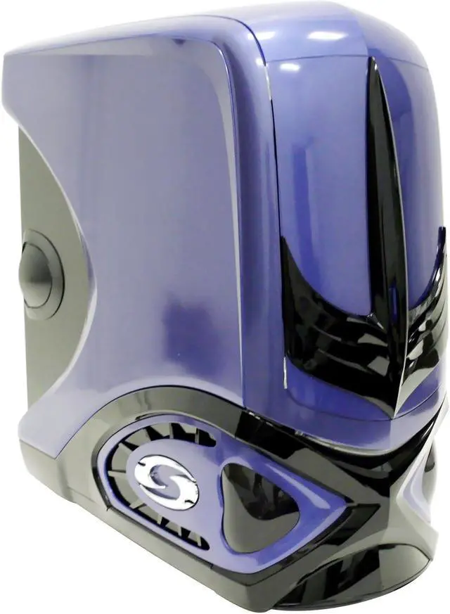 Alt view image 2 of 13 - RAIDMAX SAMURAI 908 Blue SECC Steel ATX Mid Tower Computer Case 420W Power Supply