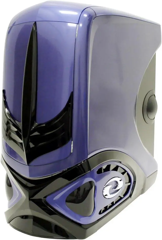 Alt view image 3 of 13 - RAIDMAX SAMURAI 908 Blue SECC Steel ATX Mid Tower Computer Case 420W Power Supply