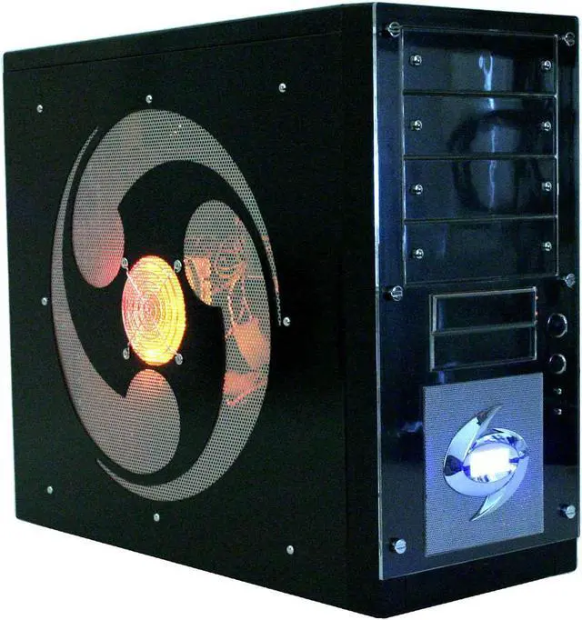 Main image of RAIDMAX Mustang ATX-889WBP Black SECC Steel ATX Mid Tower Computer Case 420watts PS2 ATX12V Power Supply