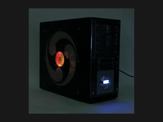Alt view image 13 of 15 - RAIDMAX Mustang ATX-889WBP Black SECC Steel ATX Mid Tower Computer Case 420watts PS2 ATX12V Power Supply