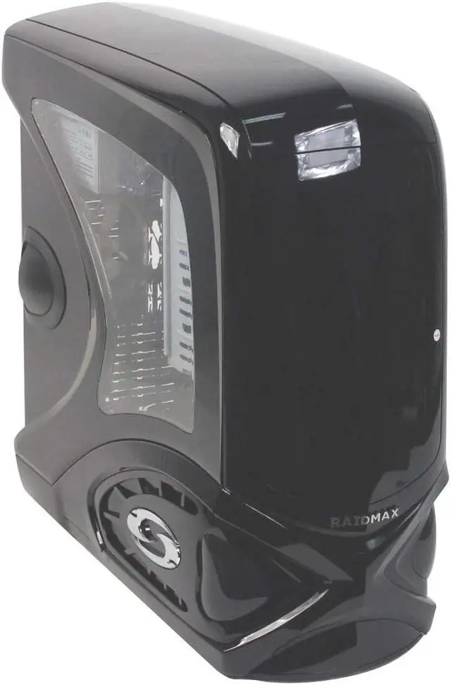 Alt view image 2 of 14 - RAIDMAX SAMURAI ATX-901WBP Black SECC Steel ATX Mid Tower Computer Case 450watts PS2 ATX12V Power Supply