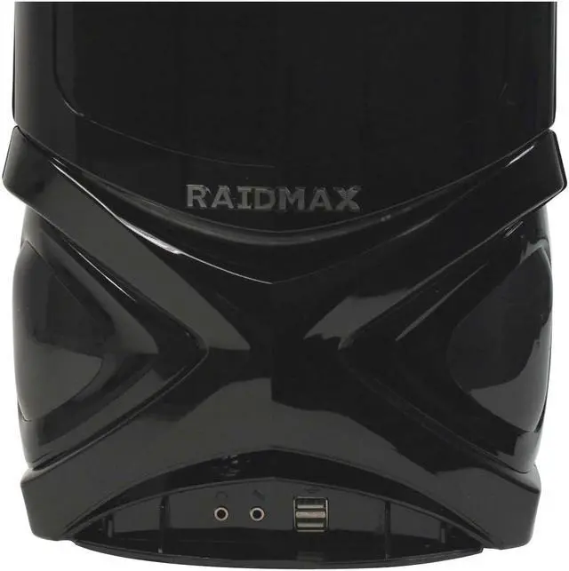 Alt view image 5 of 14 - RAIDMAX SAMURAI ATX-901WBP Black SECC Steel ATX Mid Tower Computer Case 450watts PS2 ATX12V Power Supply