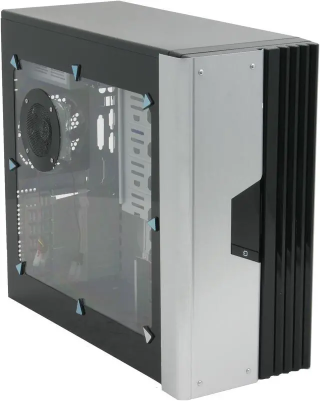 Alt view image 17 of 17 - RAIDMAX X1 ATX-909WBP Black/ Silver 0.7mm Japanese SECC Body / Aluminum Faceplate ATX Mid Tower Computer Case 450watts PS2 ATX12V SATA Ready Power Supply