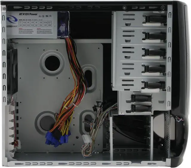 Alt view image 7 of 16 - RAIDMAX Ninja ATX-918WBP Black SECC Steel ATX Mid Tower Computer Case 450watts PS2 ATX12V SATA Ready Power Supply