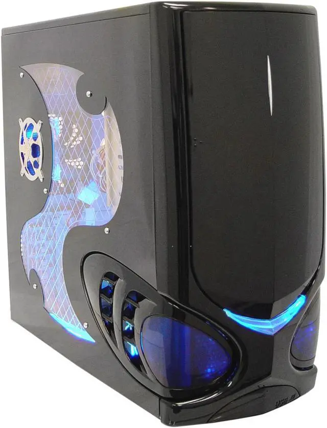 Alt view image 2 of 16 - RAIDMAX Ninja ATX-918WBP Black SECC Steel ATX Mid Tower Computer Case 450watts PS2 ATX12V SATA Ready Power Supply