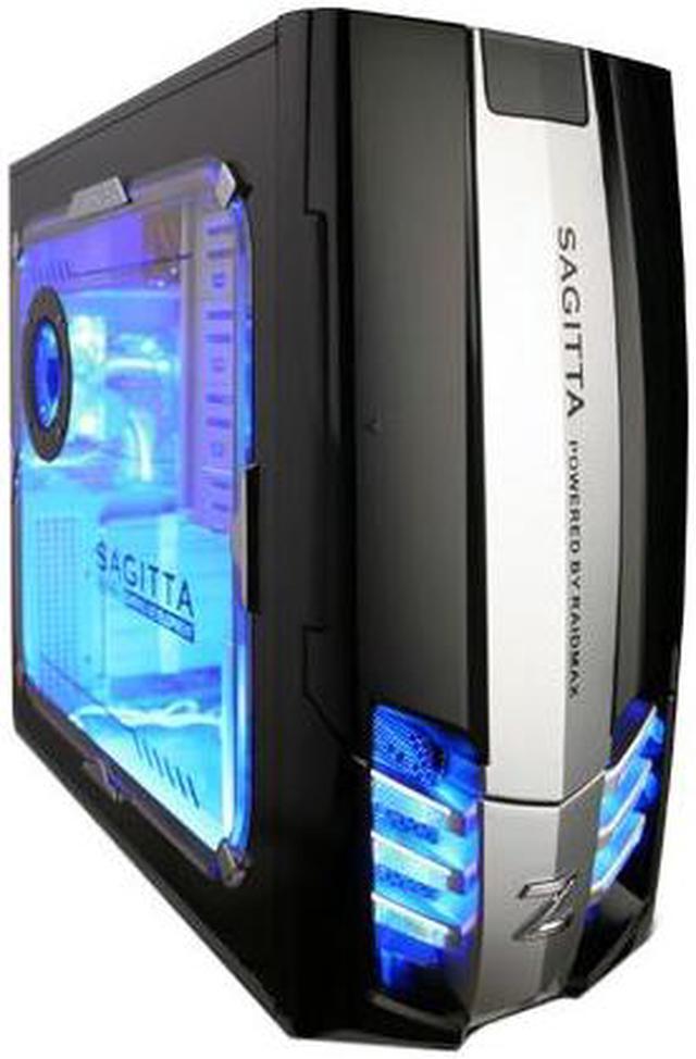 RAIDMAX SAGITTA 1 ATX-921WBP Black / Silver 0.7mm SECC Steel RAIDMAX SAGITTA 1 ATX-921WBP Black / Silver 0.7mm SECC Steel