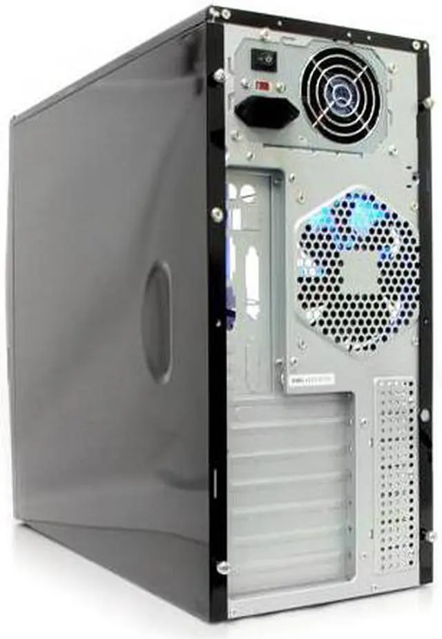 Alt view image 6 of 19 - RAIDMAX SAGITTA 1 ATX-921WBP Black / Silver 0.7mm SECC Steel ATX Mid Tower Removable MB Computer Case With 450W Power Supply