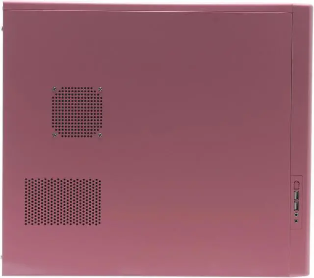 Alt view image 5 of 16 - RAIDMAX O² ATX-302KP Pink Steel ATX Mid Tower Computer Case 420W Power Supply