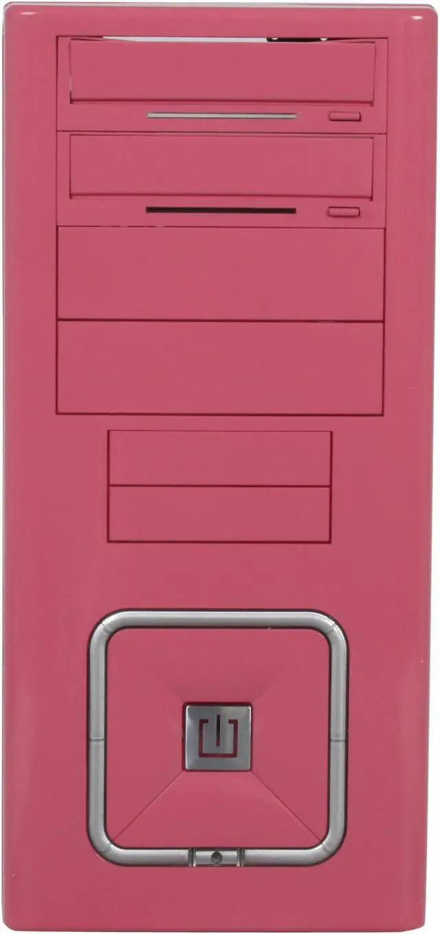 Alt view image 3 of 12 - RAIDMAX O² ATX-302K Pink Steel ATX Mid Tower Computer Case