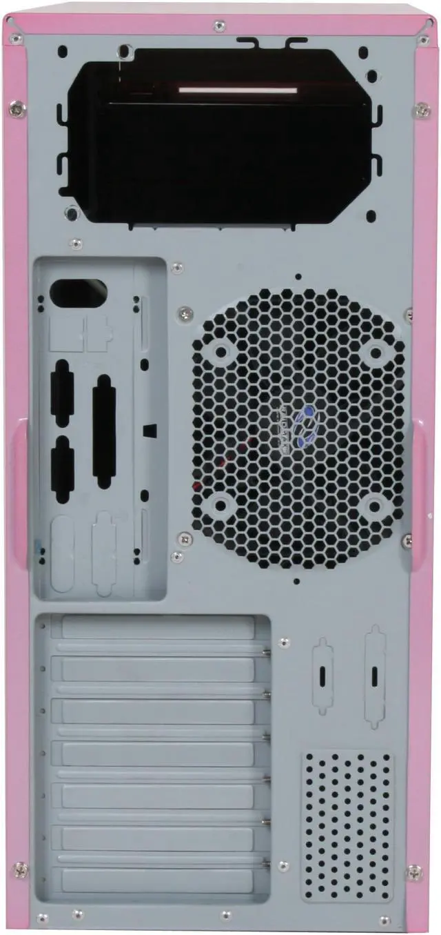 Alt view image 11 of 12 - RAIDMAX O² ATX-302K Pink Steel ATX Mid Tower Computer Case