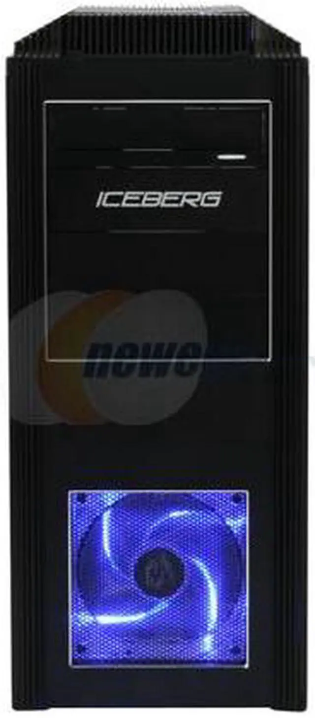 Alt view image 2 of 12 - RAIDMAX ICEBERG ATX-012WB Black 3mm Aluminum ATX Mid Tower Computer Case