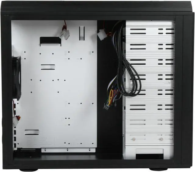 Alt view image 7 of 12 - RAIDMAX ICEBERG ATX-012WB Black 3mm Aluminum ATX Mid Tower Computer Case
