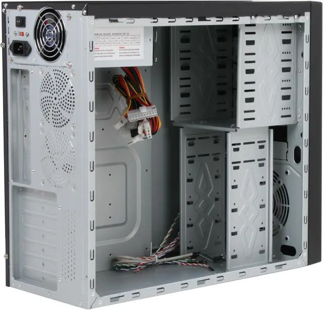 Alt view image 7 of 12 - RAIDMAX Elite ATX-208BP Black 0.7mm SECC Steel ATX Mid Tower Computer Case 450W Power Supply