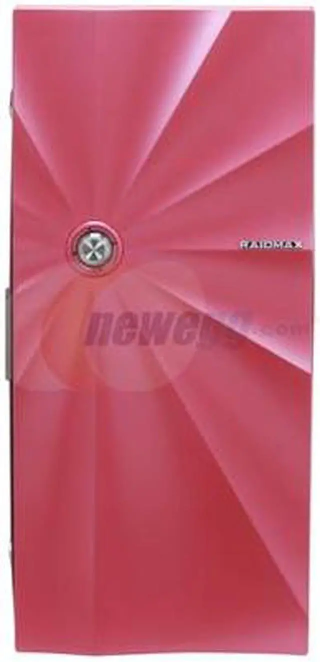 Alt view image 3 of 13 - RAIDMAX AURA ATX-927WK Pink SECC Steel ATX Mid Tower Computer Case