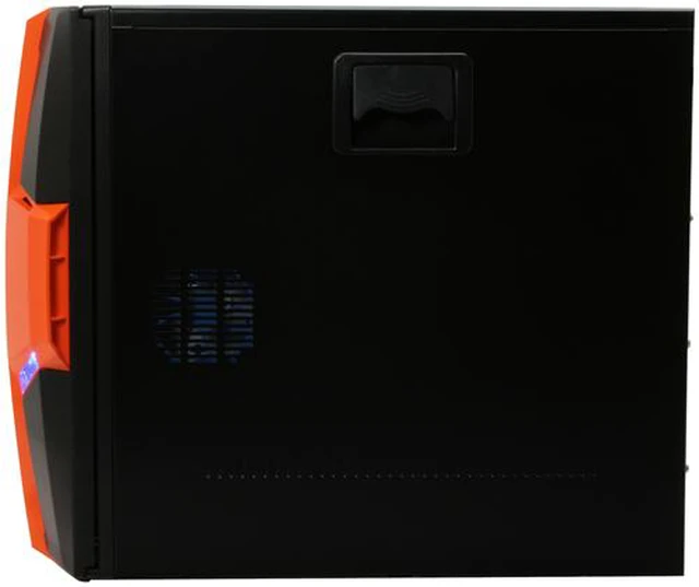 Aztec Computer Tower RAIDMAX AZTEC ATX-619WO530P Black / Orange 1.0mm SECC Steel ATX Mid ...