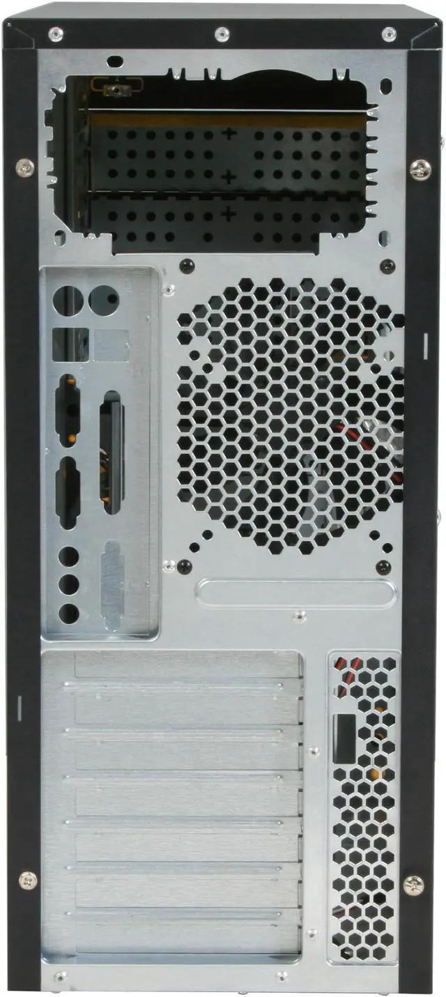 Alt view image 11 of 12 - RAIDMAX Tornado ATX-238WY Black / Yellow SECC Steel ATX Mid Tower Computer Case