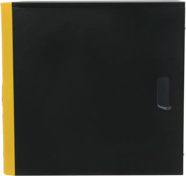 Alt view image 10 of 12 - RAIDMAX Tornado ATX-238WY Black / Yellow SECC Steel ATX Mid Tower Computer Case