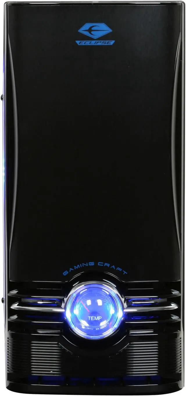 Alt view image 2 of 13 - RAIDMAX ECLIPSE ATX-989WBBL Black 0.8mm STEEL SECC ATX Mid Tower Computer Case