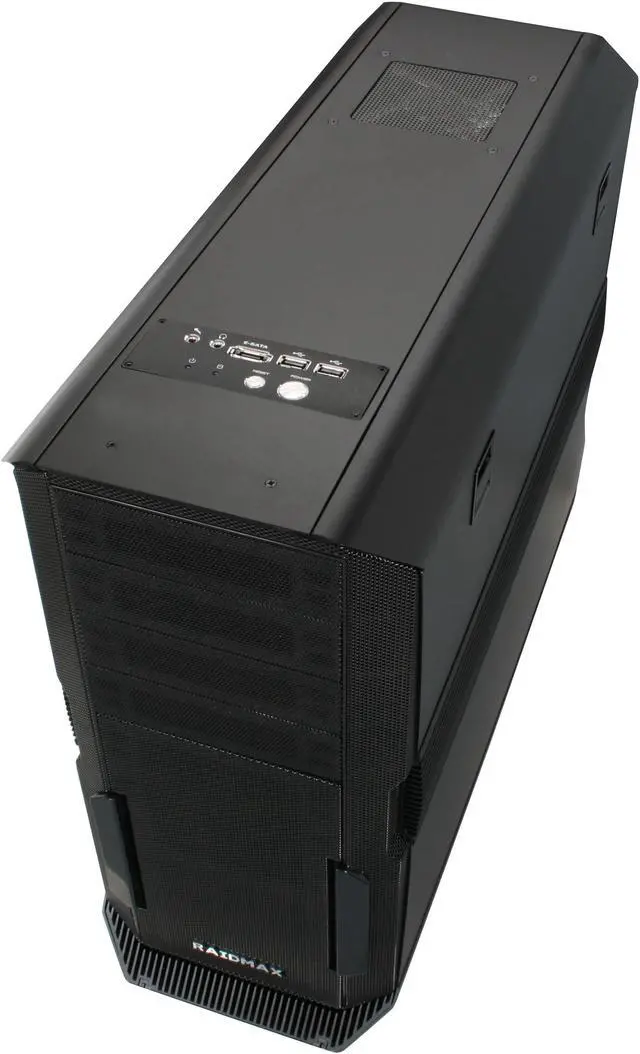 Alt view image 10 of 12 - RAIDMAX Monster ATX-016B Black 1.0mm Aluminum ATX Mid Tower Computer Case