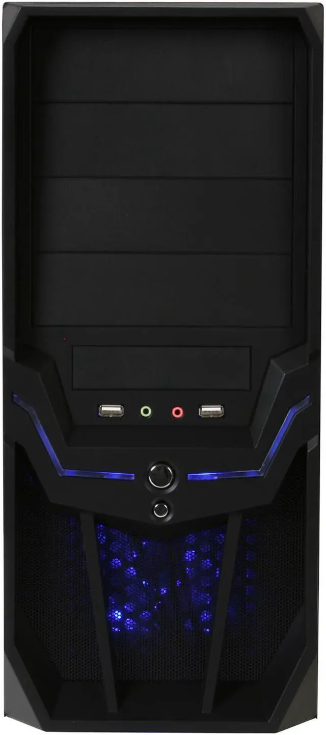 Alt view image 2 of 9 - RAIDMAX Hurricane ATX-248WB Black SECC ATX Mid Tower Computer Case