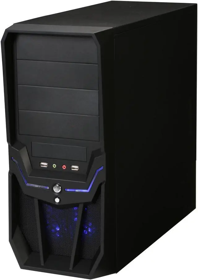 Alt view image 3 of 9 - RAIDMAX Hurricane ATX-248WB Black SECC ATX Mid Tower Computer Case