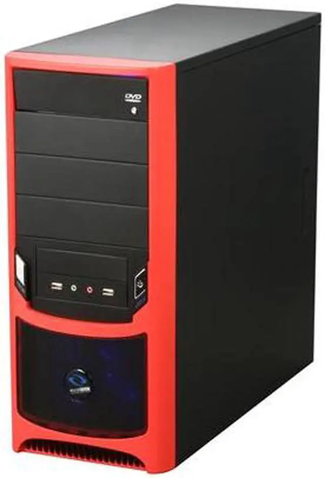 Alt view image 3 of 10 - RAIDMAX Tornado ATX-238WRP Black SECC Steel ATX Mid Tower Computer Case with Raidmax RX-450K 450W Power Supply