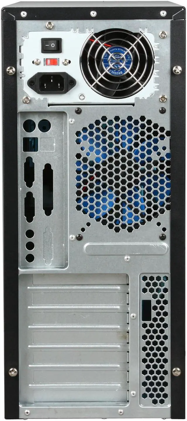 Alt view image 8 of 9 - RAIDMAX Hurricane ATX-248WBP Black SECC ATX Mid Tower Computer Case with Raidmax RX-450K 450W Power Supply