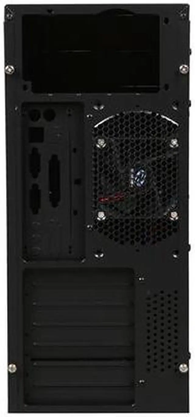 Alt view image 8 of 9 - RAIDMAX Typhoon ATX-312WS Black / Silver SECC ATX Mid Tower Computer Case