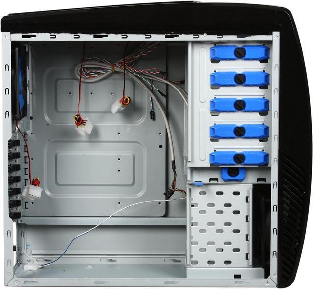 Alt view image 6 of 10 - RAIDMAX Skyline ATX-948WB Black SECC ATX Mid Tower Computer Case