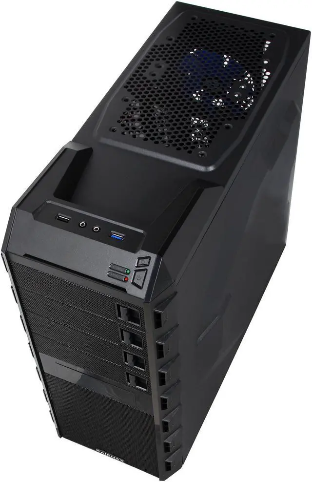 Alt view image 5 of 10 - RAIDMAX Altas ATX-295WB Black Steel / Plastic ATX Mid Tower Computer Case
